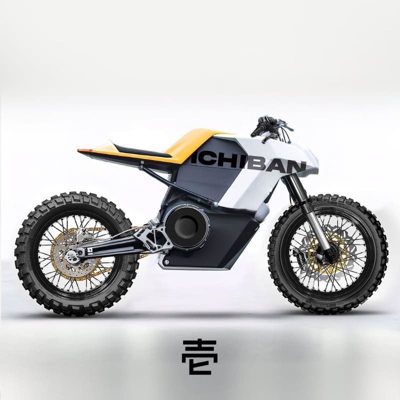Cyberpunk motor in ontwerp