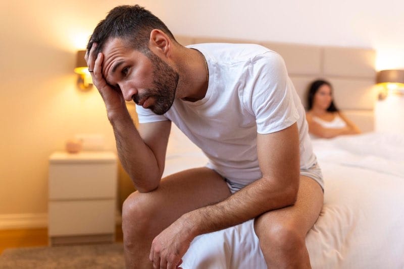 Man met seksuele problemen