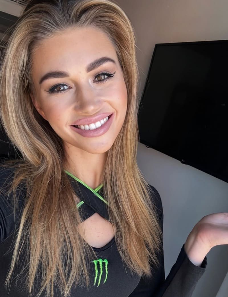 Michaela in sexy monster