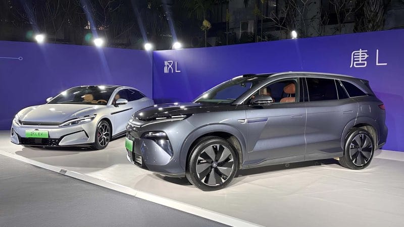 BYD Nieuwe modellen