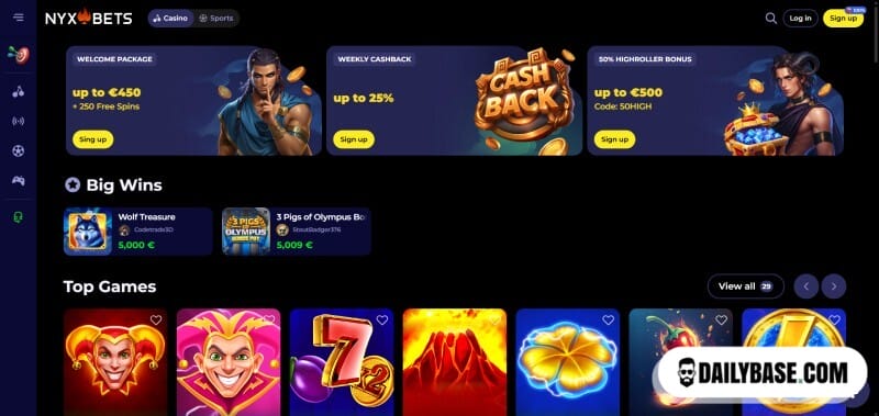 NYXBets Top Nederlands Online Casino