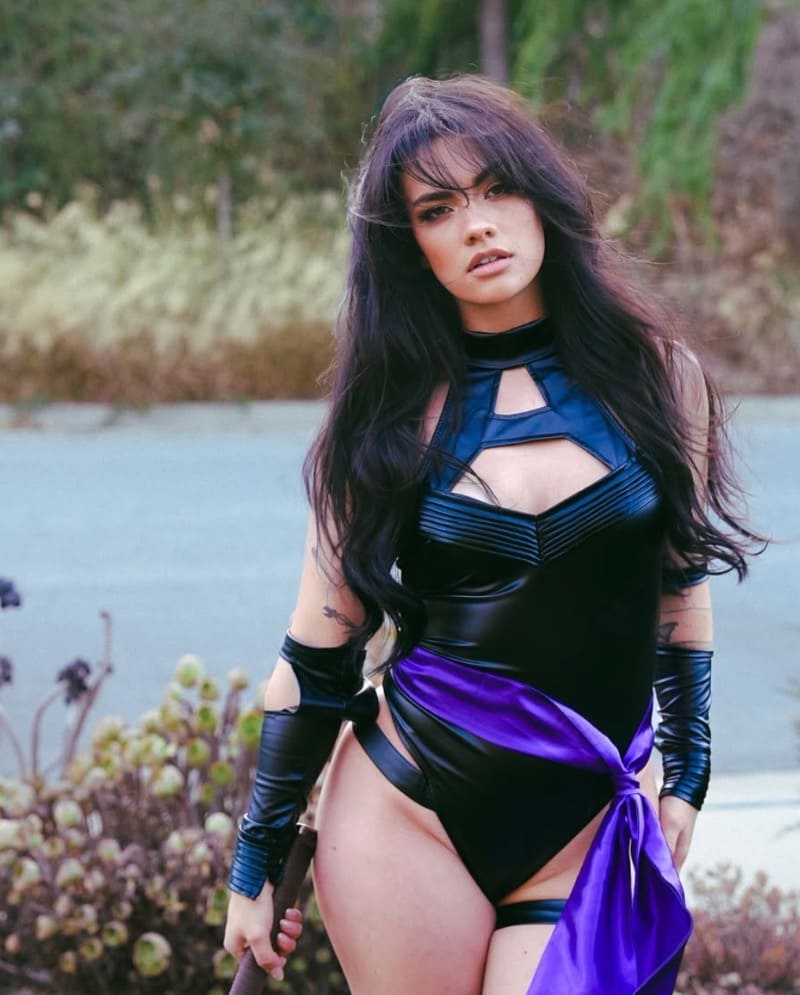 Madison in sexy cosplay outfit