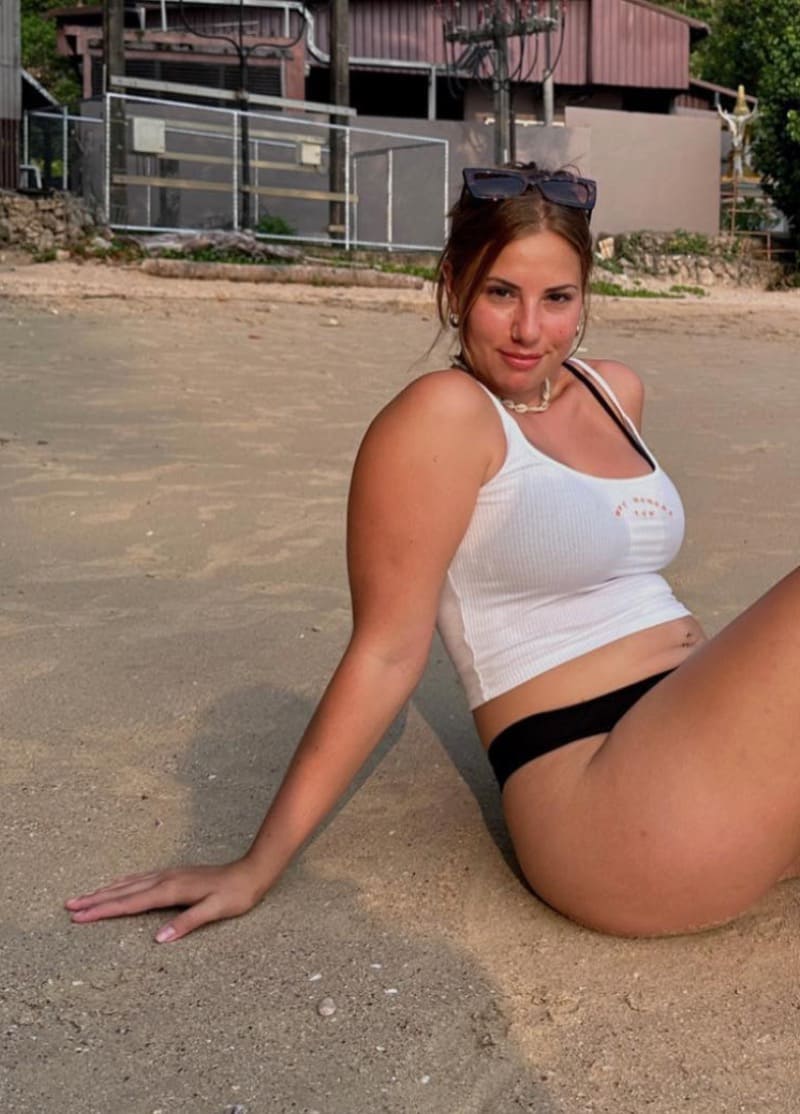 Babe op strand