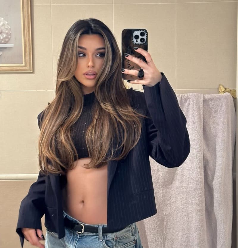 Marta in crop topje