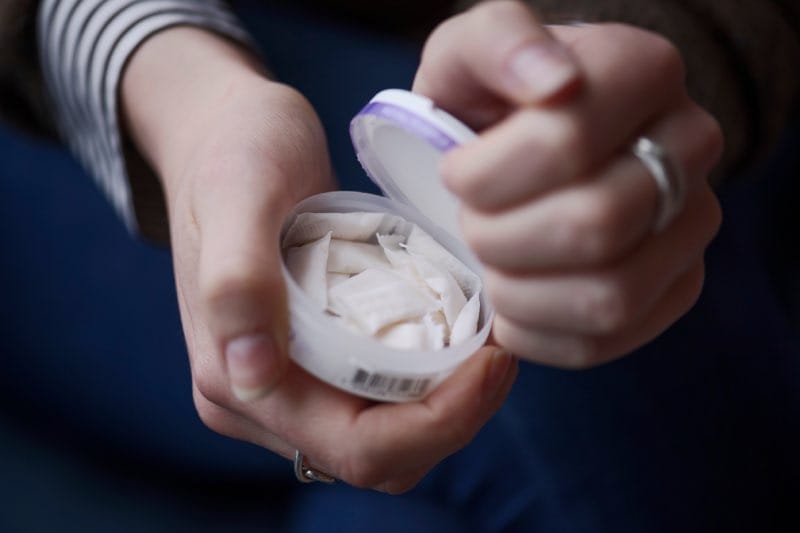 Witte snus niet veilig