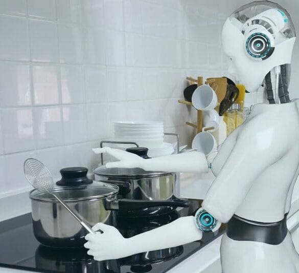 Robot maakt maaltijd in keuken FT
