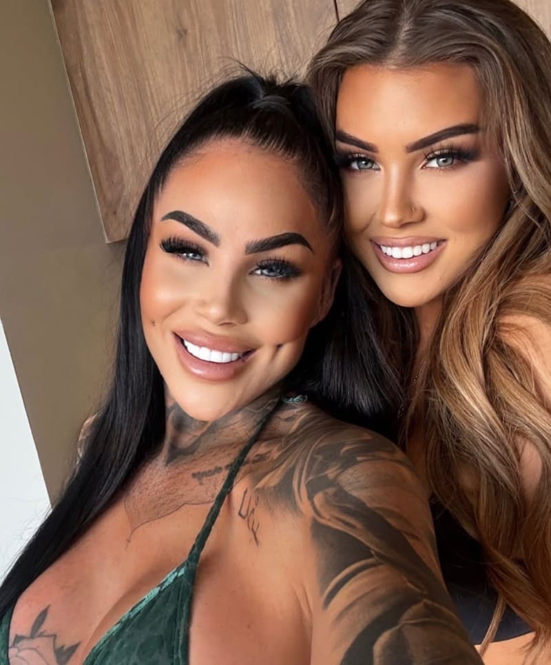 Aspen en sexy vriendin