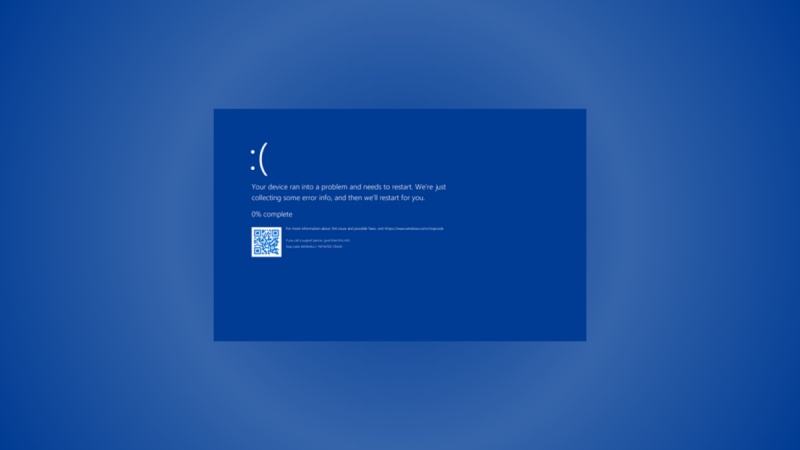 Blue Screen of Death