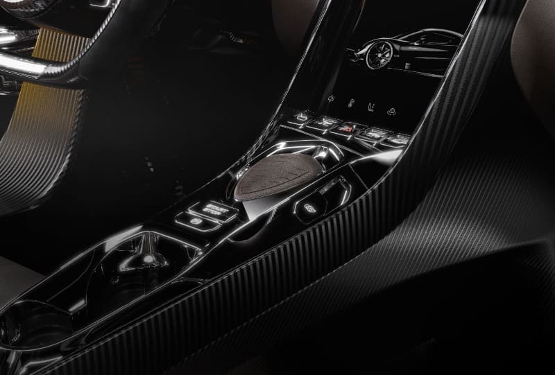 Koenigsegg interieur