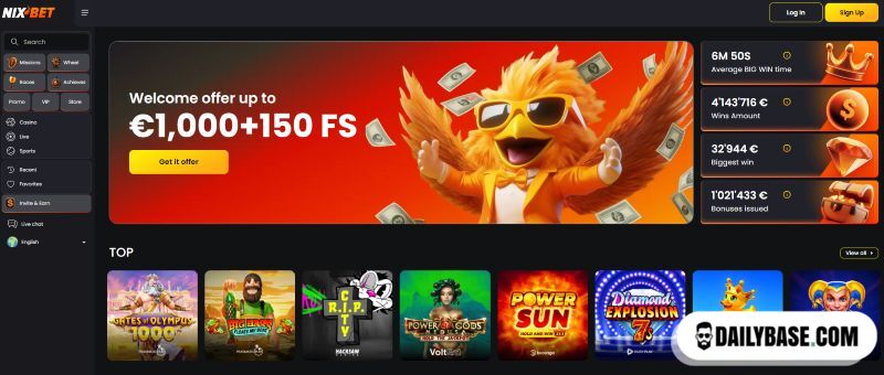 NixBet Screenshot