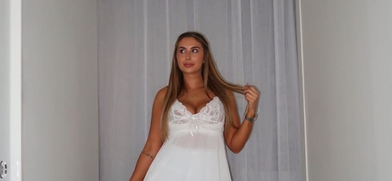 Holly in sexy outfits