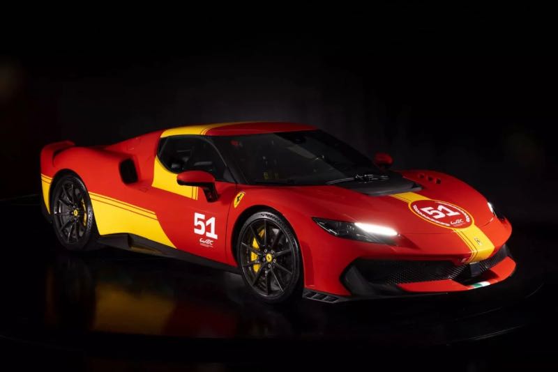 De ferrari 296 Speciale Piloti