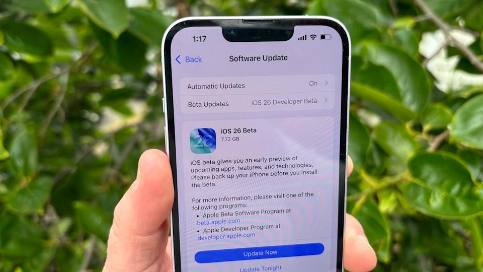iOS 26 installeren 