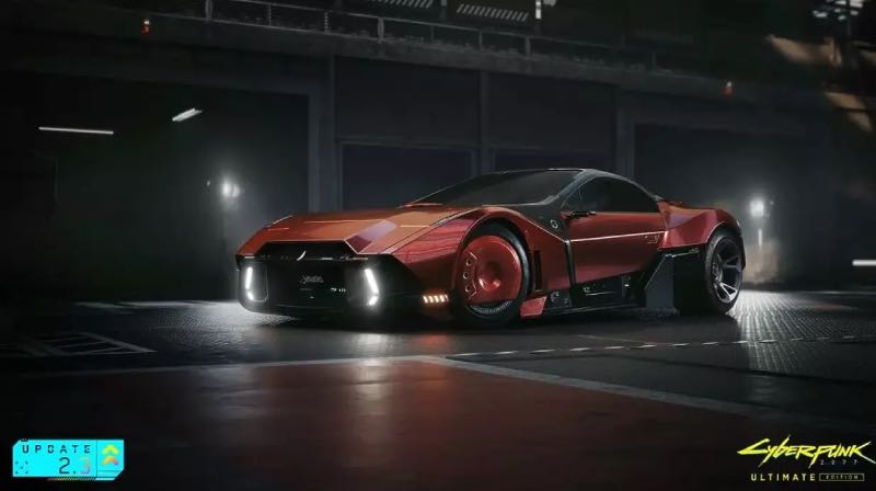 Cyberpunk nieuwe voertuigen 