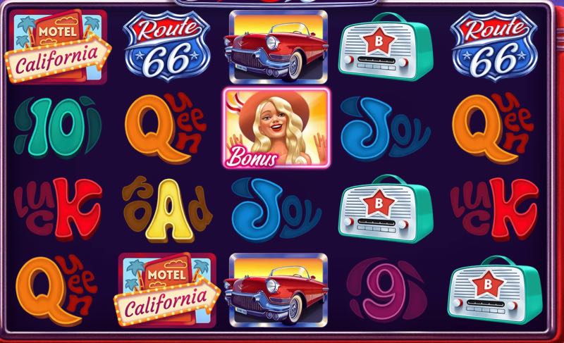 Amerikaanse babes op slot machine