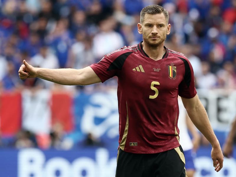 Jan Vertonghen bij Belgische elftal