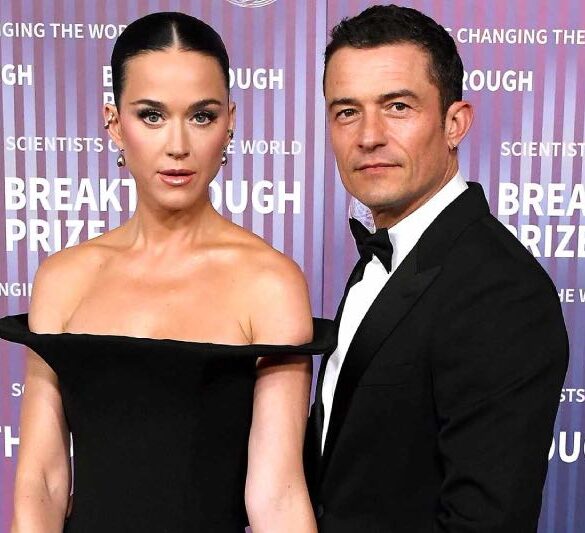 Katy Perry en Orlando bloom