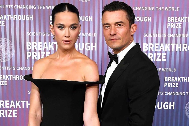 Katy Perry en Orlando bloom