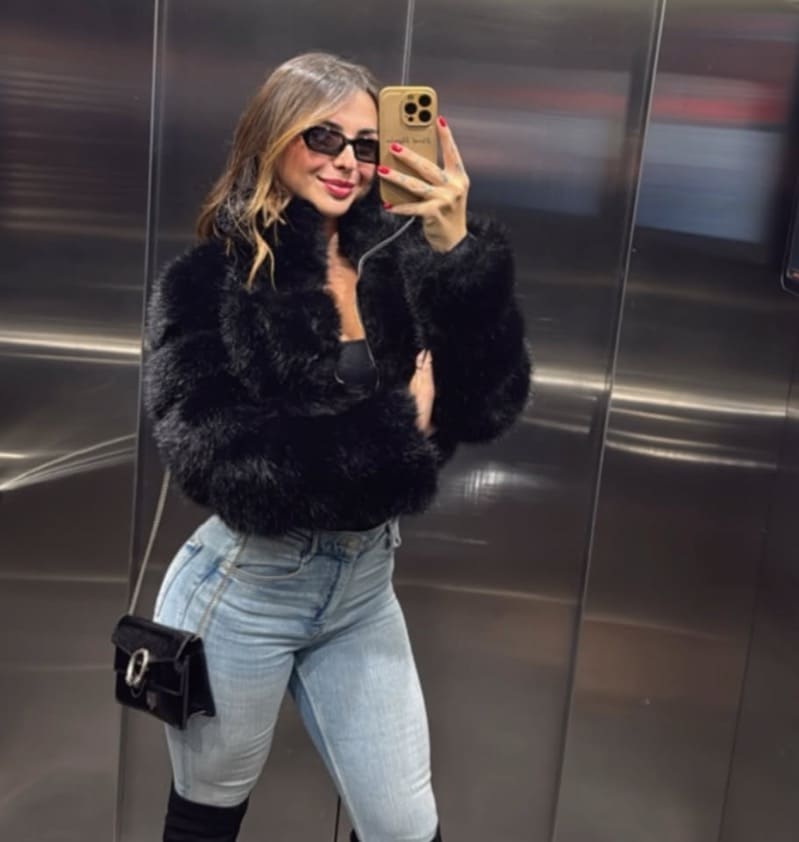 Sexy dame in jeans
