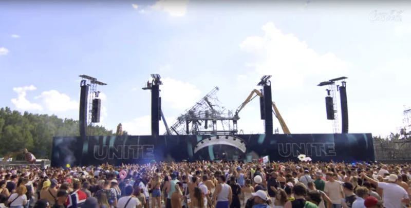 Tomorrowland 2025 nieuw podium