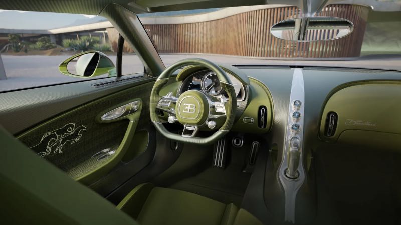 Bugatti Brouillard interieur