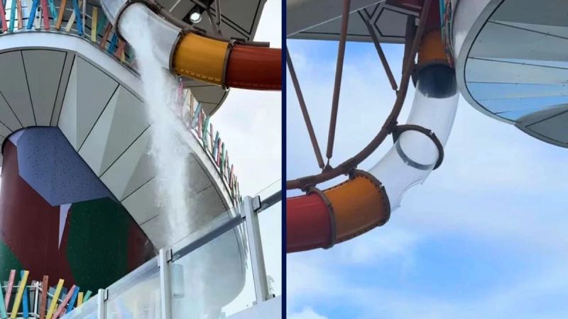 Icon of the seas cruisschip glijbaan
