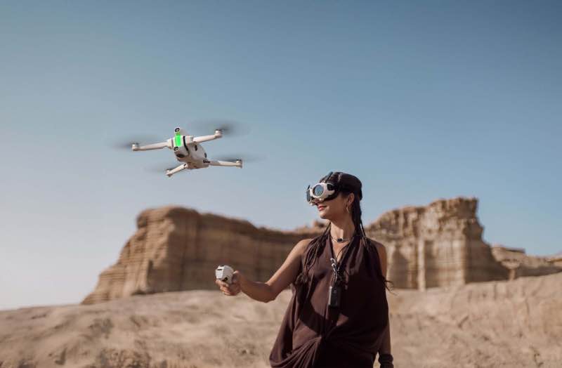 A1 antigravity 360º drone