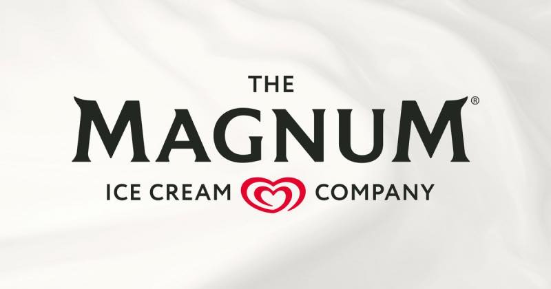 The magnum Ice Cream Company verkoopt ijsjes