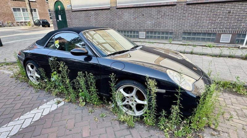 Overwoekerde Porsche