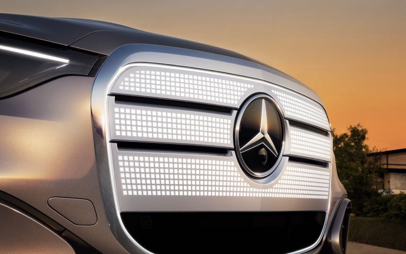 Nieuwe mercedes EV