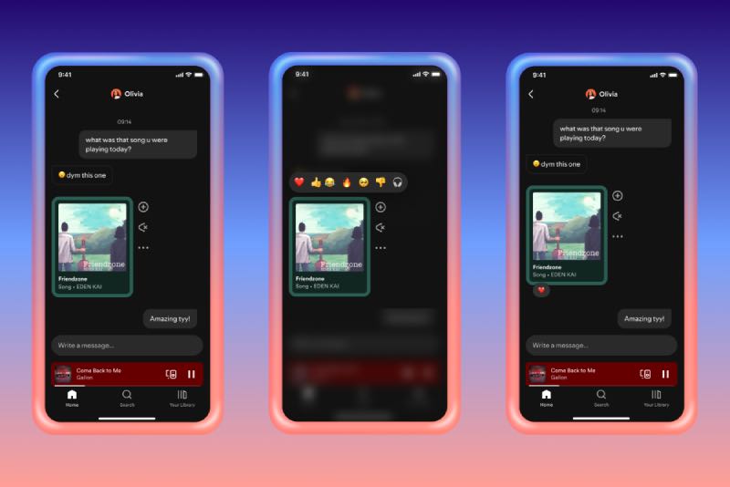 Spotify DM's