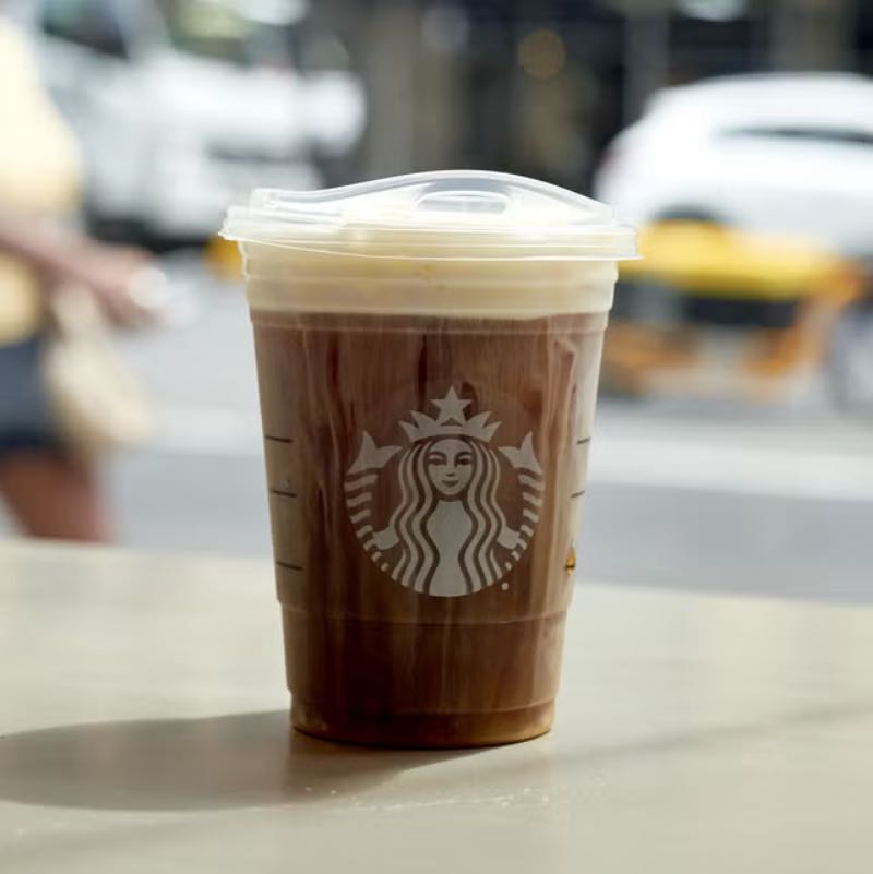Starbucks proteïne cold foam