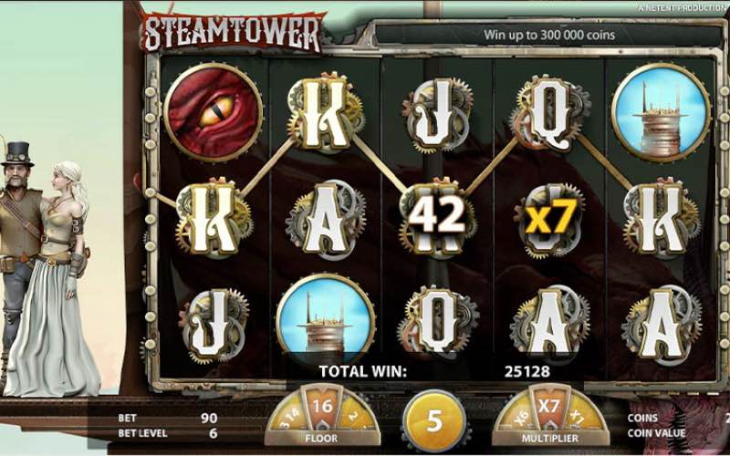 Steam Tower Credit best betalende gokkasten