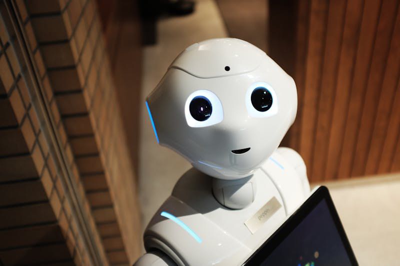 Ai robot in hotel