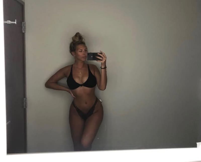 Babe in bikini
