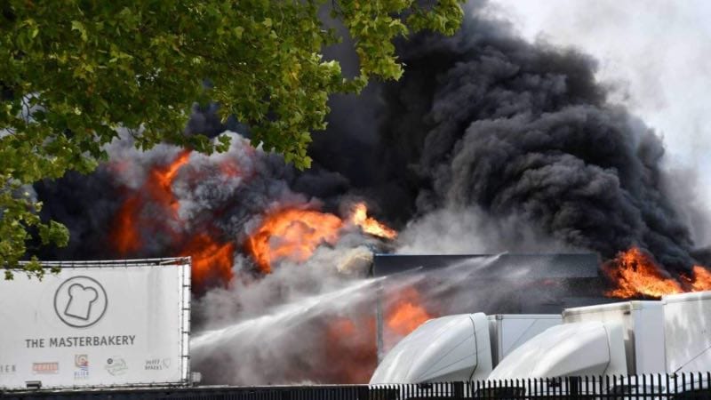 Brand in Middelburg 