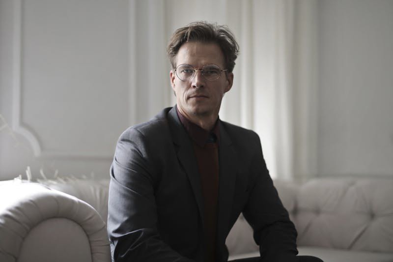Man met zelfvertrouwen 