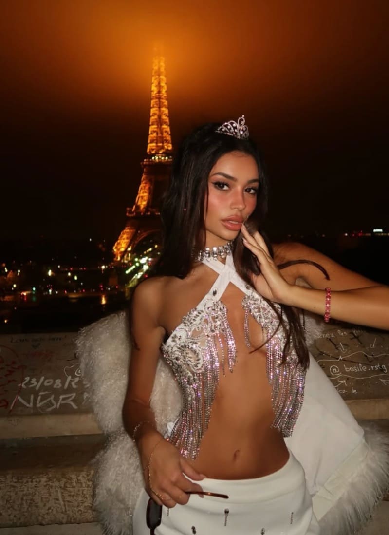 Nevro in sexy wit topje