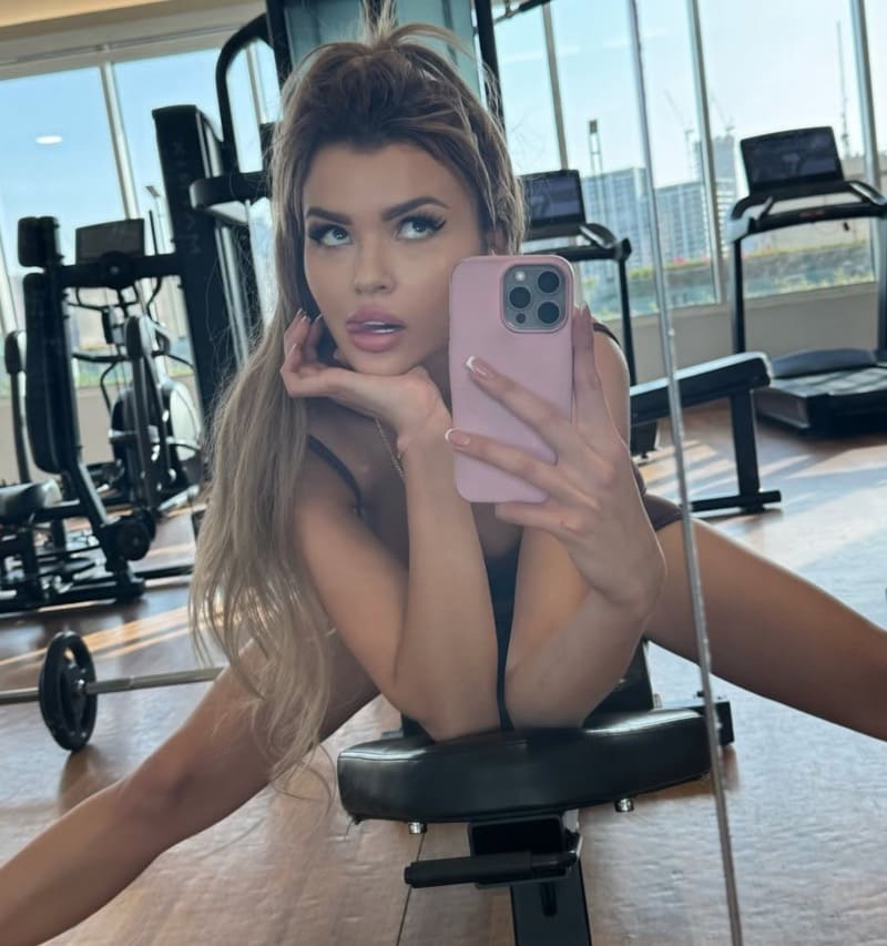 Julianka in sportschool