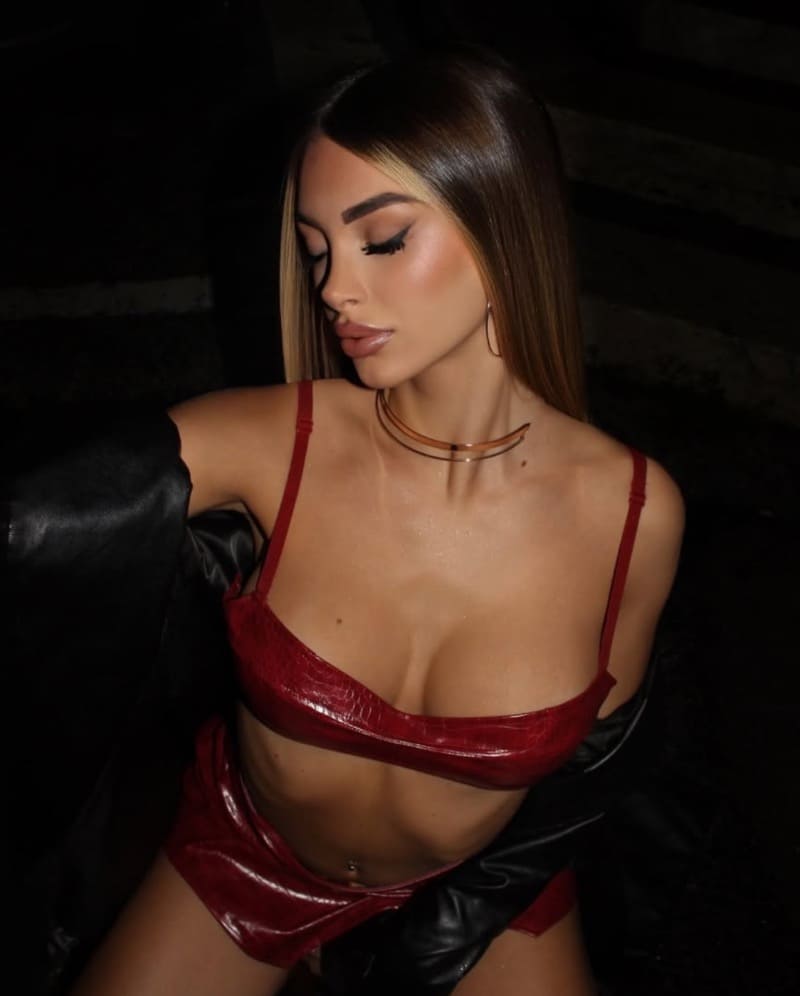 Babe met mooie tieten