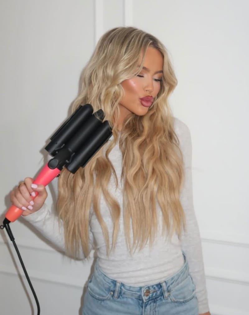 Holly in sexy outfit