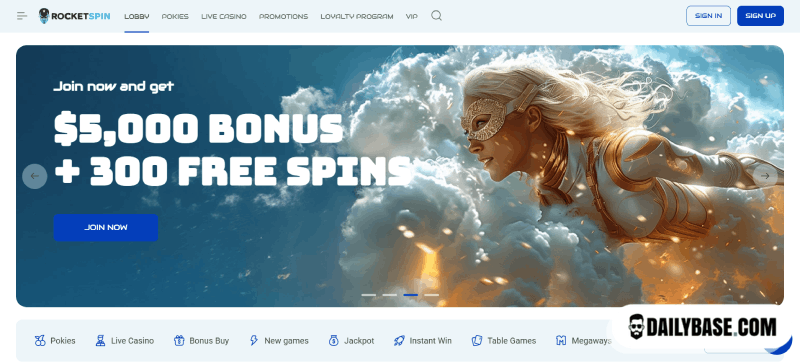 RocketSpin Screenshot