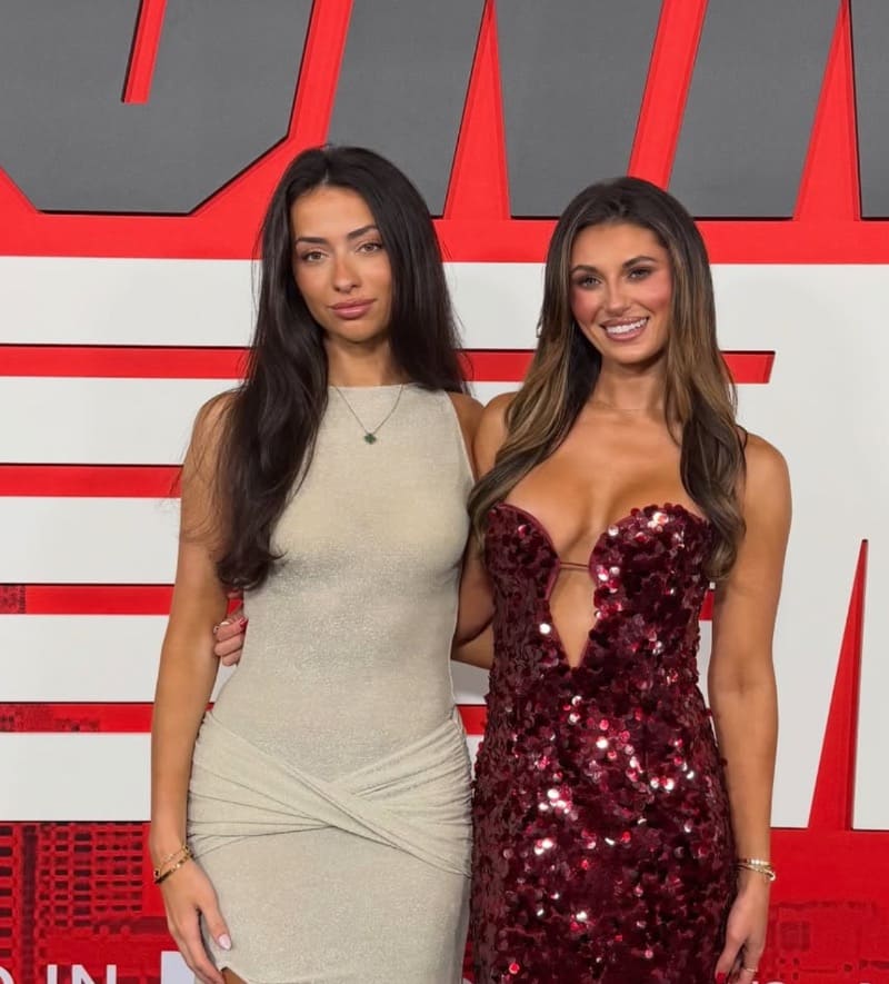 Zarah in sexy rode jurk