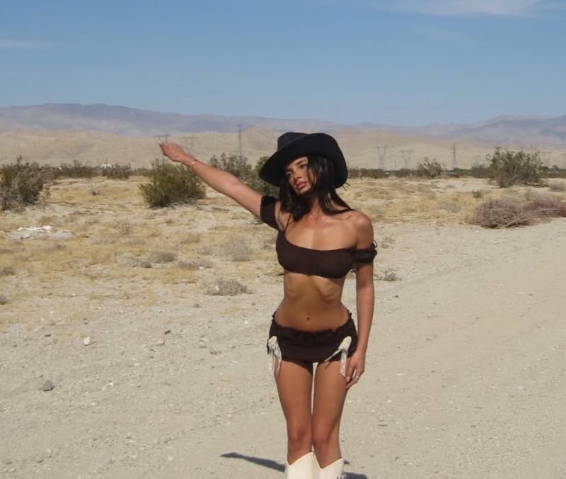 Lekker ding in cowgirl outfit