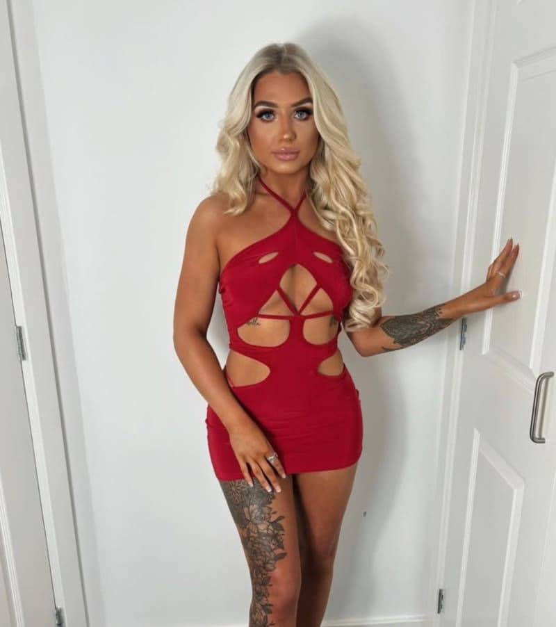 Lekker ding in mini jurkje