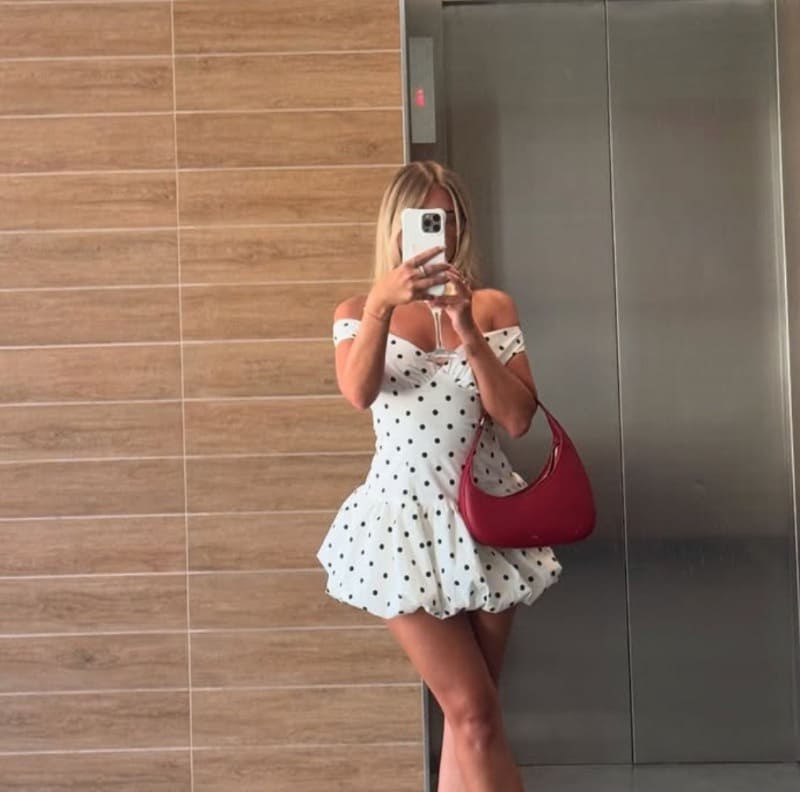 lekker ding in witte jurk