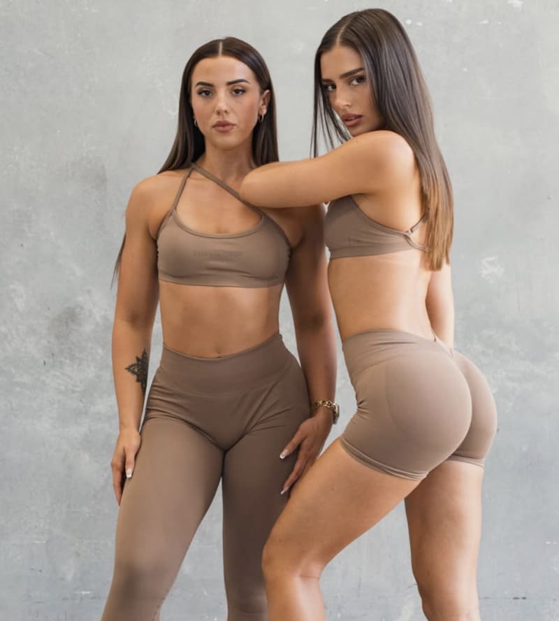 Georia in sexy outfit