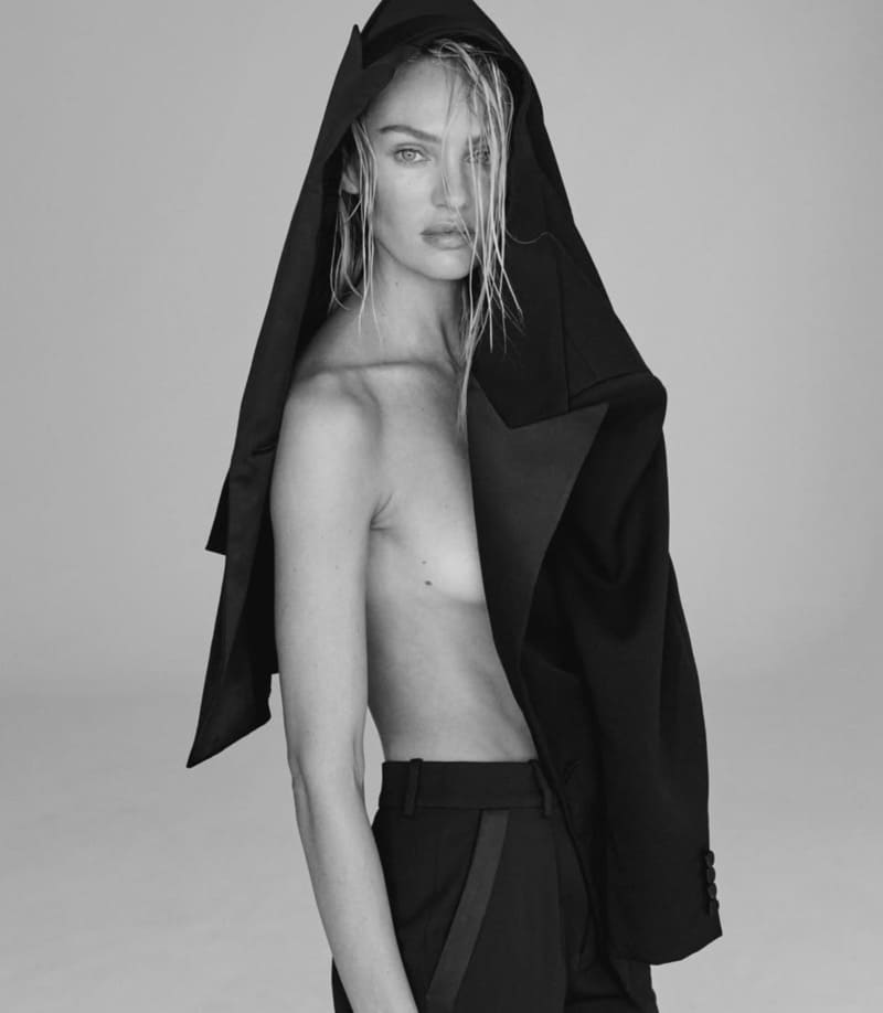 Candice in coole outfit
