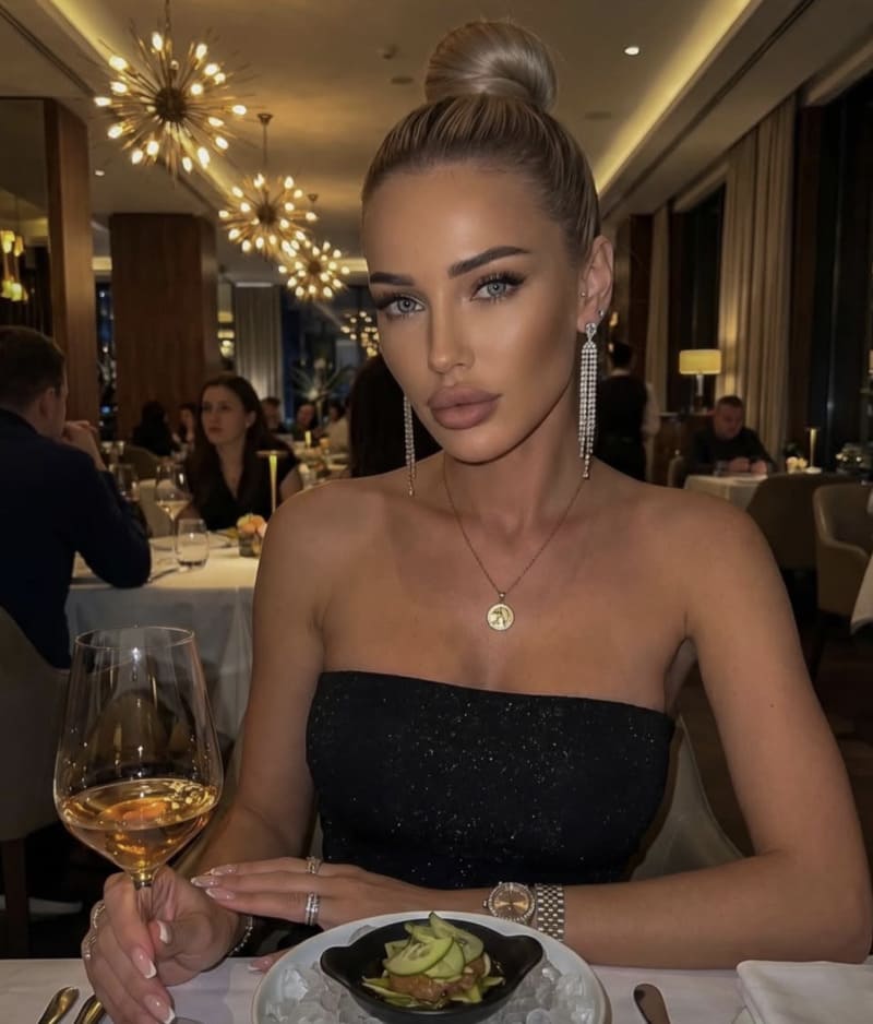 Lekker ding in restaurant
