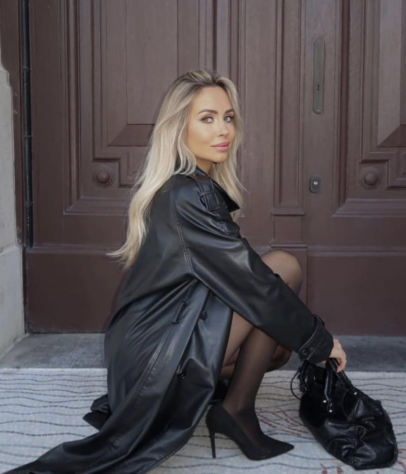 Sexy blond model
